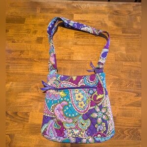 Vera Bradley Crossbody Purple Hipster bag
